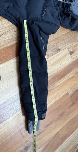 CHAQUETA ACOLCHADA PARA HOMBRE SPYDER 600 RELLENO TALLA S NEGRA AL AIRE LIBRE ESQUÍ NIEVE - Imagen 17 de 21