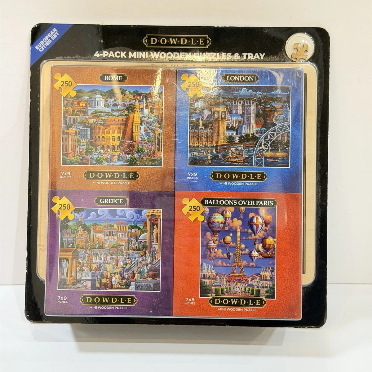 Multi-Color Wooden Landscapes Puzzles for sale | eBay
