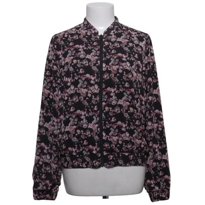 QS by S.Oliver, Bomberjacke, Damen, Größe: 38, Schwarz/Pink/Mehrfarbig #Mo4