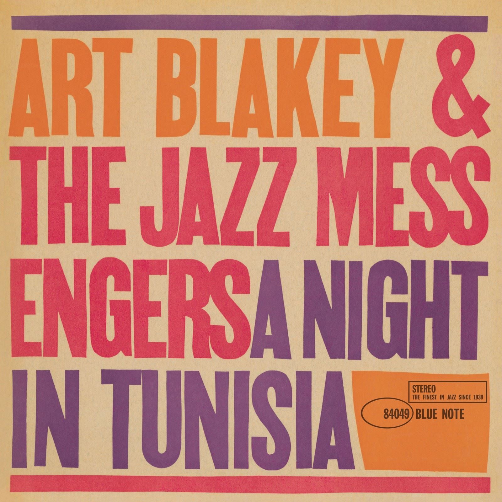 Art Blakey & The Jazz Messengers - A Night in Tunisia Vinyl 12"" Album