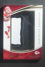 2016 Panini Immaculate Collection Demarcus Robinson Rookie Helmet Logo /9 DV1557