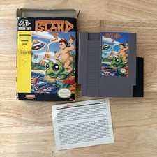 Adventure Island 3 In Box Nintendo NES Manual Missing Front Cover See Photos