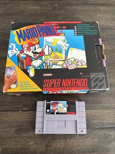 Mario Paint (game And Big Box Only) for Super Nintendo