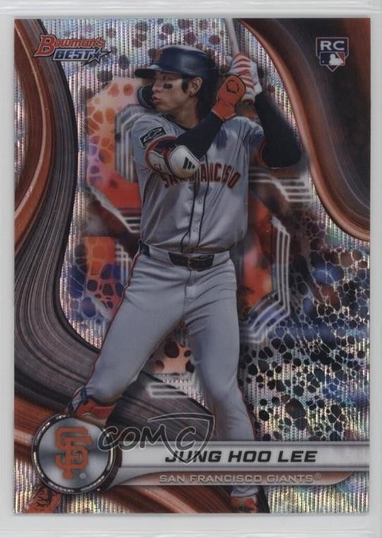 2024 Bowman's Best Wave Refractor Jung-Hoo Lee Jung Hoo Lee #57 Rookie RC 11qd