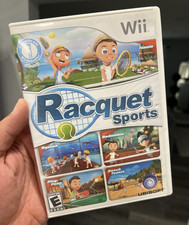 Racquet Sports Nintendo Wii Sports Tennis Game E w/ Case & Disc Ubisoft