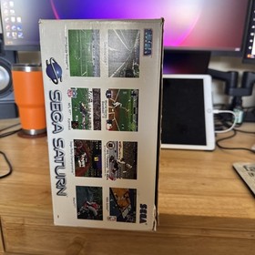 Sega Saturn Console, Insert & SEALED Instruction Manual BOXES ONLY! NICE!!!