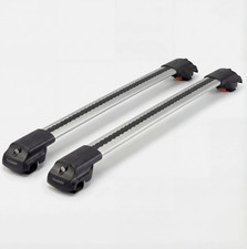 Roof Racks Cross Bars for Mercedes GLS 63 AMG 2017-2019 Aluminum Gray lockable
