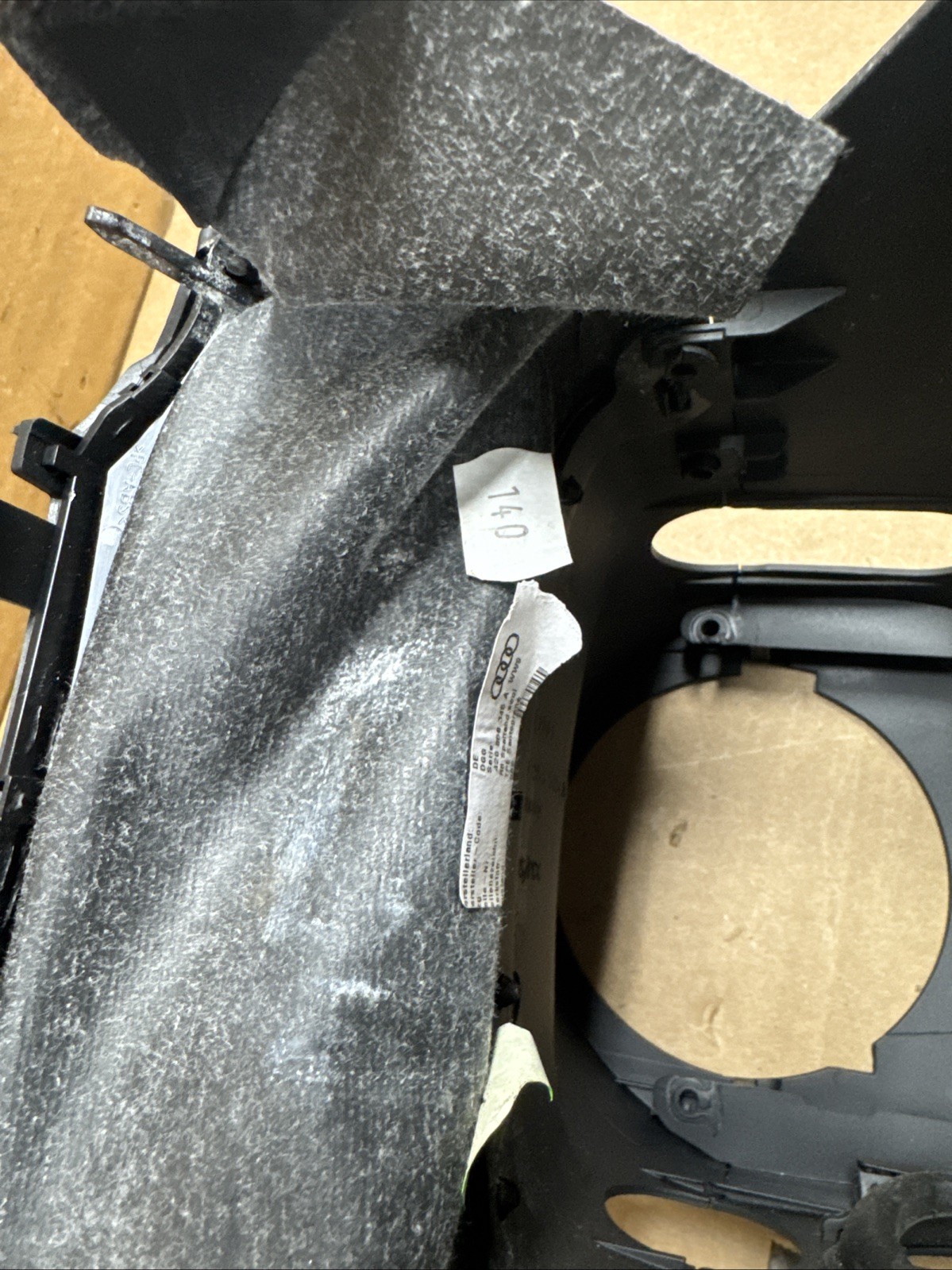 2008 2009 2010 2011 2012 2014 2015 AUDI R8 Steering Column Cover TRIM Oem B149