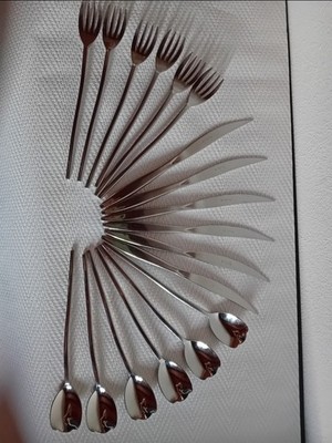 Besteck Pinti1929 Tulpen Gabeln Löffel 24