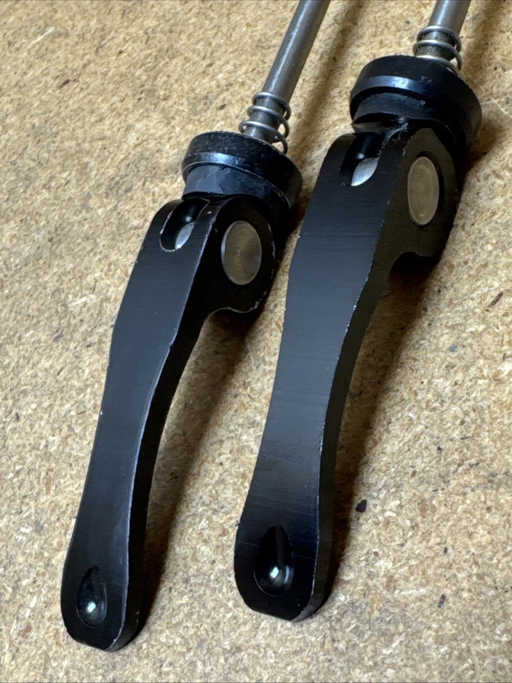 Vintage Control Tech Titanium Skewer Set 1990’s Retro MTB - Black Ti Skewers - Image 4 of 4