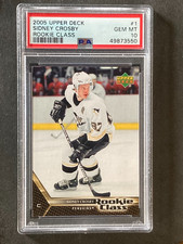 2005 Upper Deck Rookie Class #1 Sidney Crosby RC MINT PSA 10