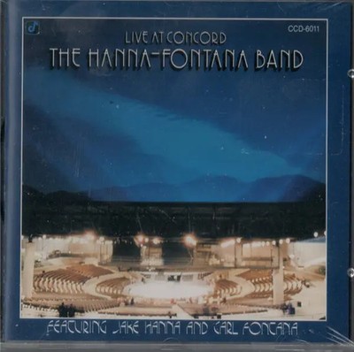 CD The Hanna-Fontana Band Featuring Jake Hanna And Carl Fontana Live At Concord