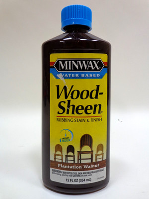 Minwax Wood Sheen Rubbing Oil Stain Finish Plantation Walnut 12 Oz Blue Cap NOS