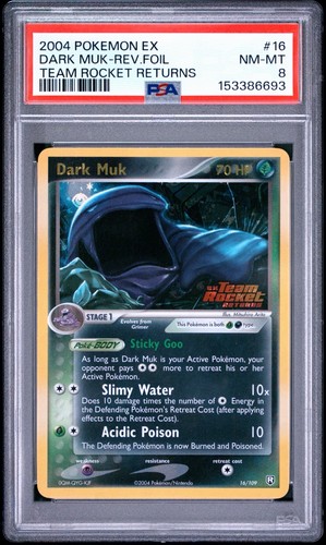 Dark Muk graded PSA 8 for sale on eBay
