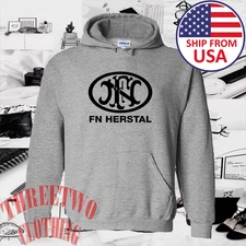 FN Herstal Firearms Guns Men's Grey Size S-3XL