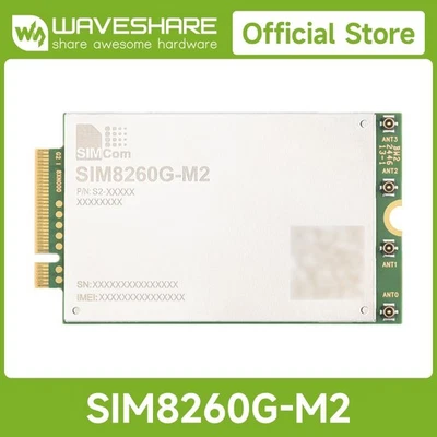 SIM8260G-M2 SIMCom Original 5G Sub-6G Module Based On Qualcomm Snapdragon X62 - Image 1 of 4