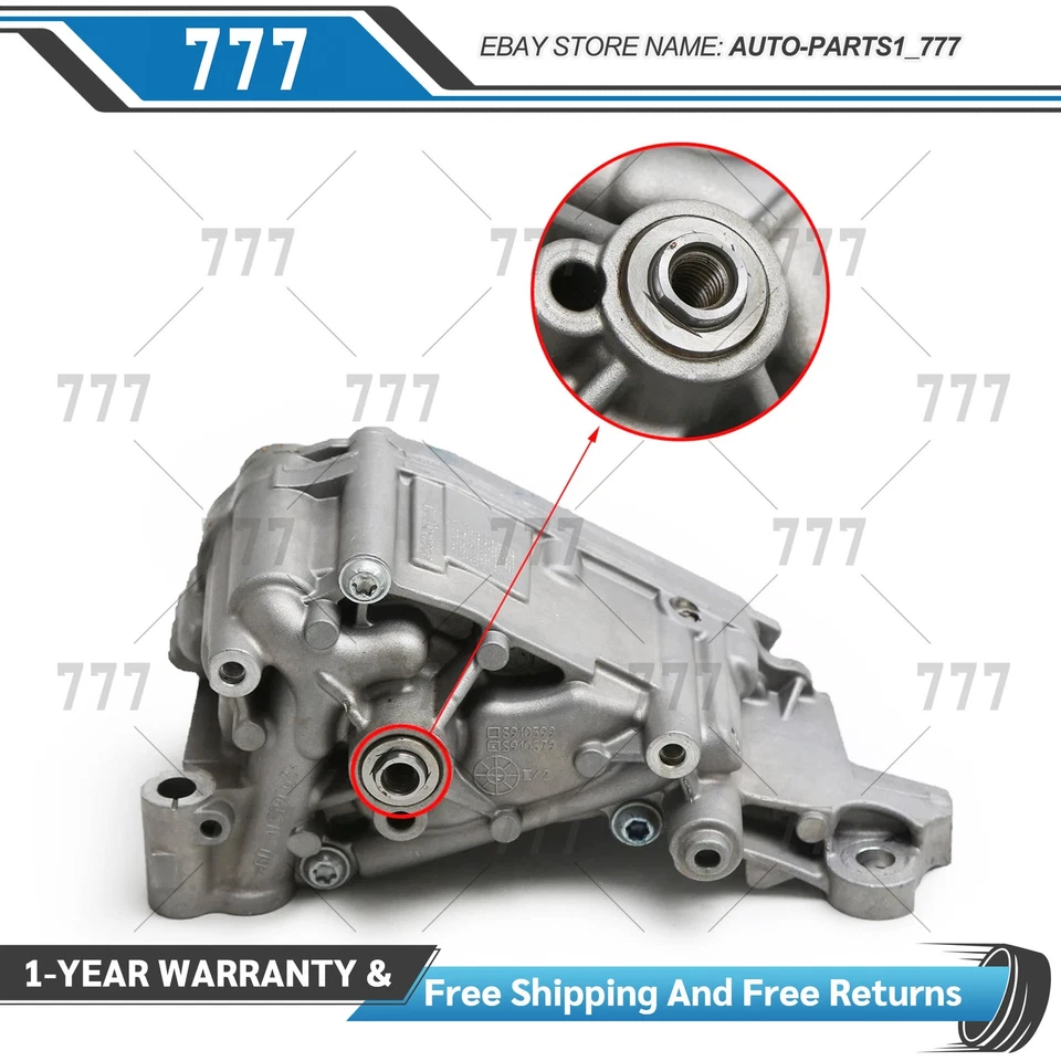 Conjunto de bomba de aceite del motor 11417573747 para BMW 135i 335i 535i 640i xDrive X1 X3 X5 X6 Foto 3 de 4