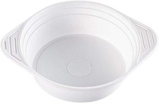 1-PACK Suppenterrine Suppenteller 500ml, PP, 8g, Mikrowellenfest, Wei&szlig;, 200