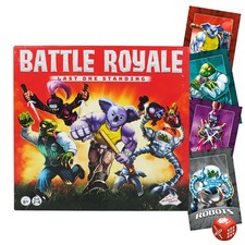 TOMY Games Battle Royale Board Game Last One Standing Strategy Game 2-4 Play