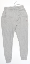 883 Police Mens Grey Marl Jogger Sweatpants M Comfy Cotton Blend