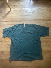 Vintage 90s Wilson Green Men Spellout T-Shirt Mens Size 3XL XXXL Made In USA