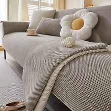 1/2/3/4 Seater Sofa Cover Couch Slipcover Non-slip Pet Friendly Settee Protector