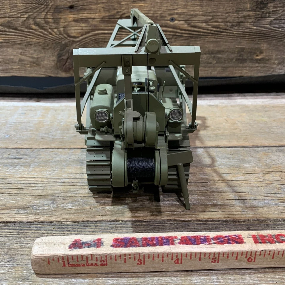 Spec Cast, Caterpillar D4, Le Tourneau & Hyster, Army Crawler, 1:16 Scale - Image 3 of 4
