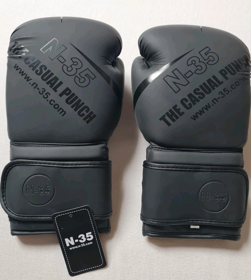 10 OZ Profi Boxhandschuhe Punching MMA Boxen Handschuhe Muay Thai Sparring N-35 - Bild 2 von 4