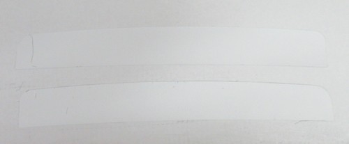 Shelby 1968 nuevo capó trasero calcomanías negras - Imagen 2 de 2