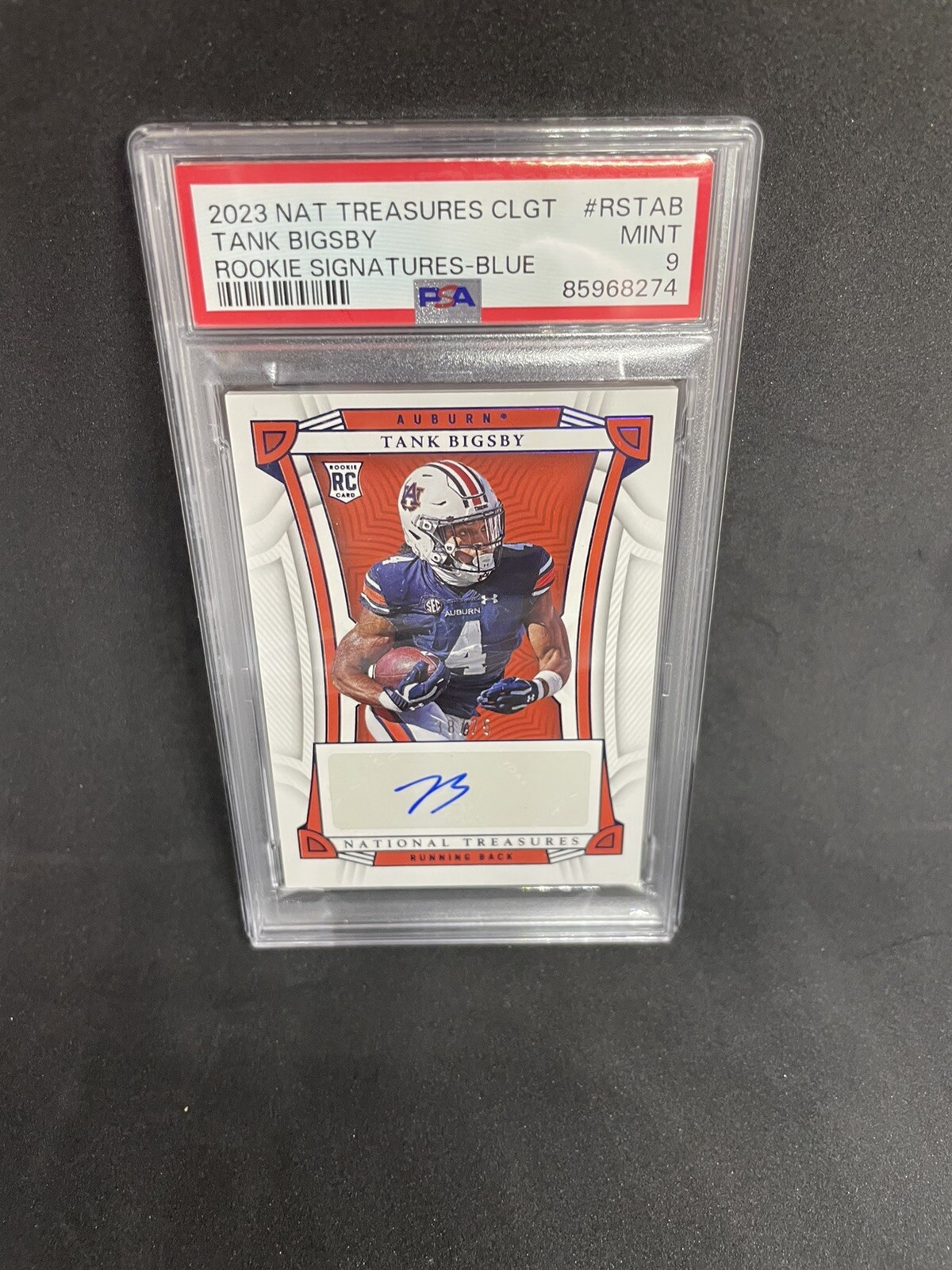 Tank Bigsby Panini National Treasures Collegiate Rookie Signatures #RSTAB Base