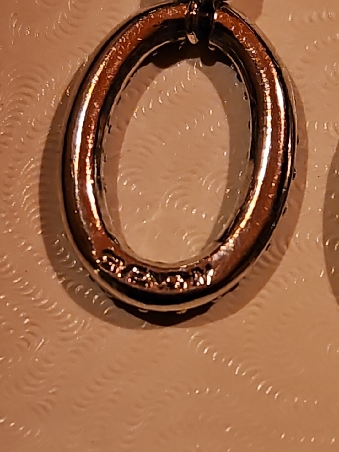 Givenchy Signed Silver Tone Dangle Drop Earrings - image 5