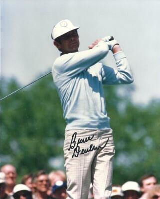 Bruce Devlin Signed - Autographed Golf 8x10 inch Photo - Greg Tucker COA