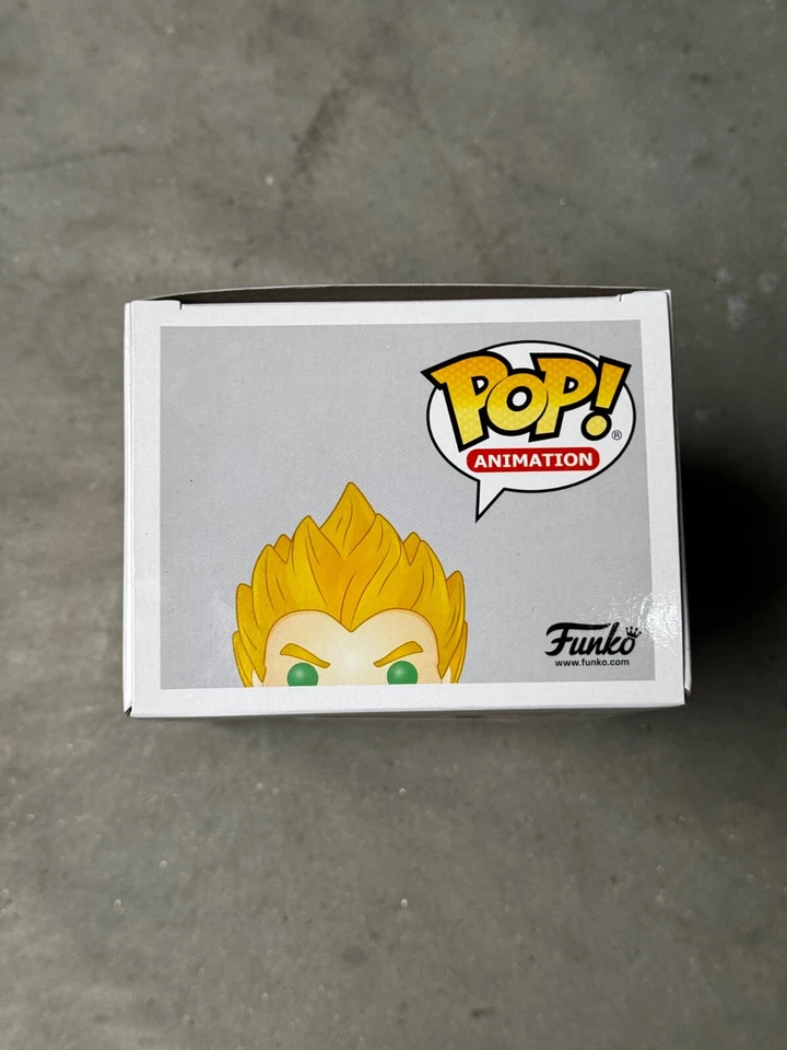 Funko Pop Dragon Ball Z Gold Chrome Super Saiyan Vegeta #154 2018 Summer Limited - Imagen 4 de 4