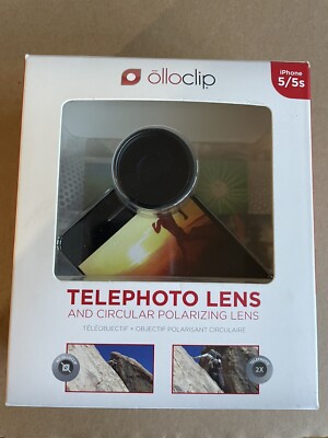 olloclip Telephoto & Circular Polarizing Lens System for iPhone 5/5s/5c/SE GEN 1