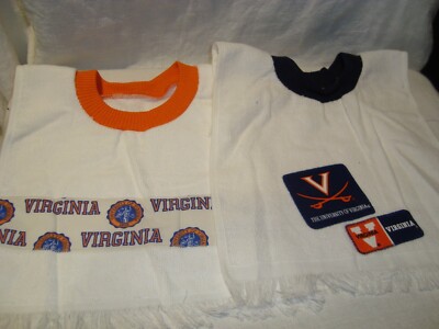 University of Virginia Cavaliers Crafted Handmade/Tea Towel Children's/Baby Bib