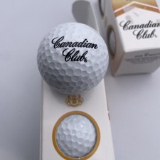 Canadian Club Whiskey - Alcohol/Liquor Logo golf ball (2) Packs Of 2