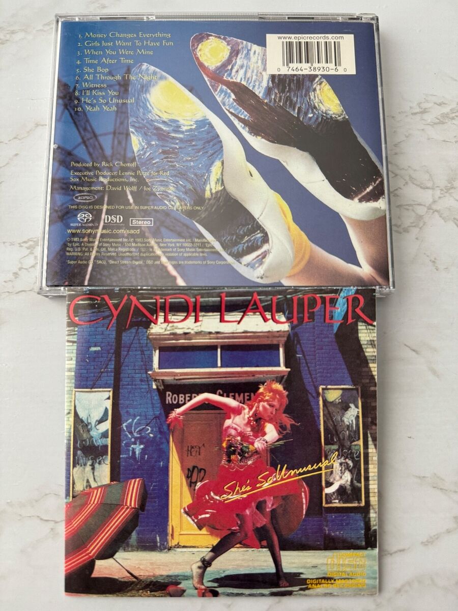 Cyndi Lauper – She's So Unusual, Epic – ES 38930 SACD Cyndi Lauper – She's So Unusual, Epic – ES 38930 SACD