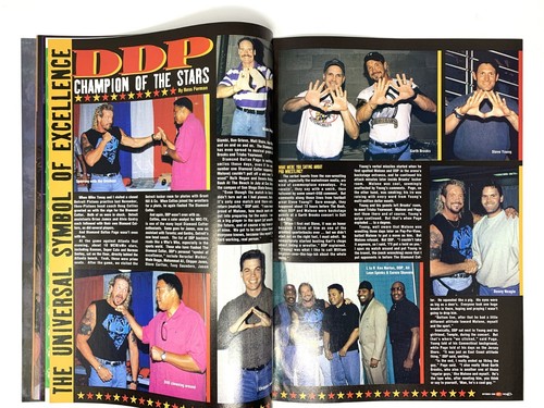 WCW/nWo Magazine Oct 1998 Issue 43 HOGAN RODZILLA DDP MYSTERIO BASH AT THE BEACH - Picture 13 of 20