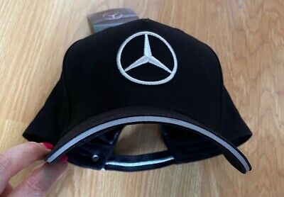 GENUINE MERCEDES-BENZ CLASSIC BASEBALL CAP BLACK WITH MB GENUINE MERCEDES-BENZ CLASSIC BASEBALL CAP BLACK WITH MB
