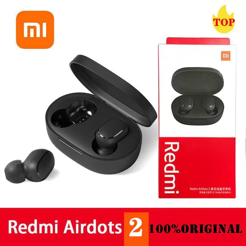 Xiaomi Redmi Airdots 2 Earphones Mi Original Xiaomi True Wireless  Headphones