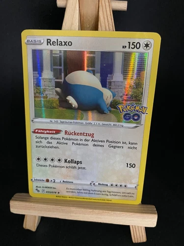 Relaxo Holo 055/078 Rare Pokemon Card TCG from Pokemon GO