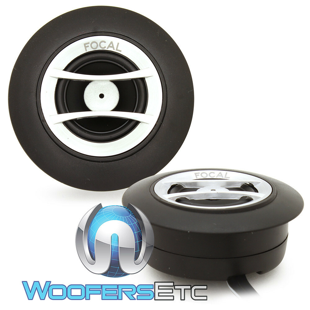 FOCAL AUDITOR TW INVERTED DOME CAR AUDIO TWEETERS FOR SMOOTHNESS & PRECISION NEW