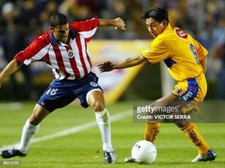 Tigres UANL jersey 100%  Atletica Size Small 2004-2005 #6 BRISEÑO Match worn
