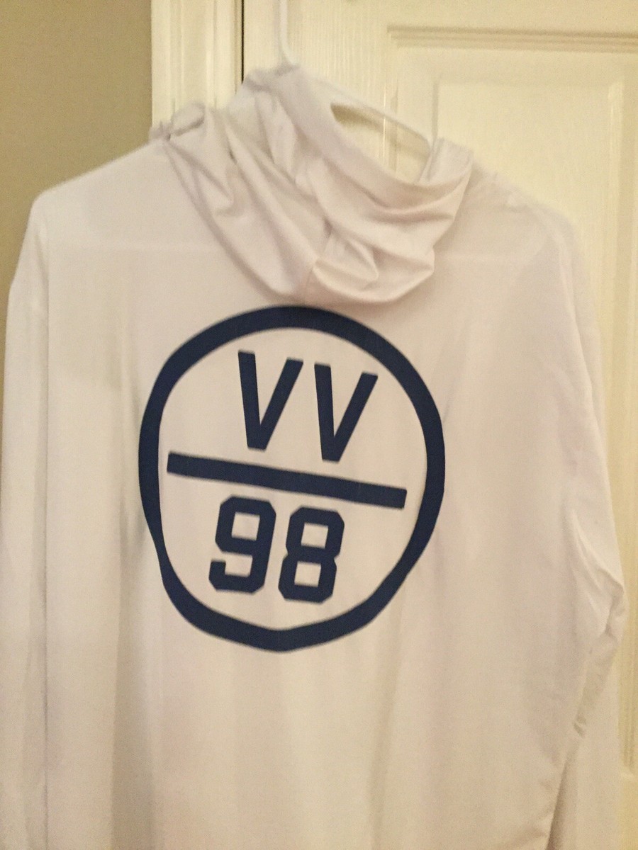 Vineyard Vines Men's USA Performance L/S Hoodie T Shirt White