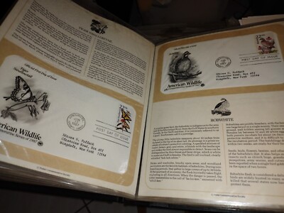 U.S. Soilift 野生動物 ファーストデイカバーコレクション/1987年 U.S.