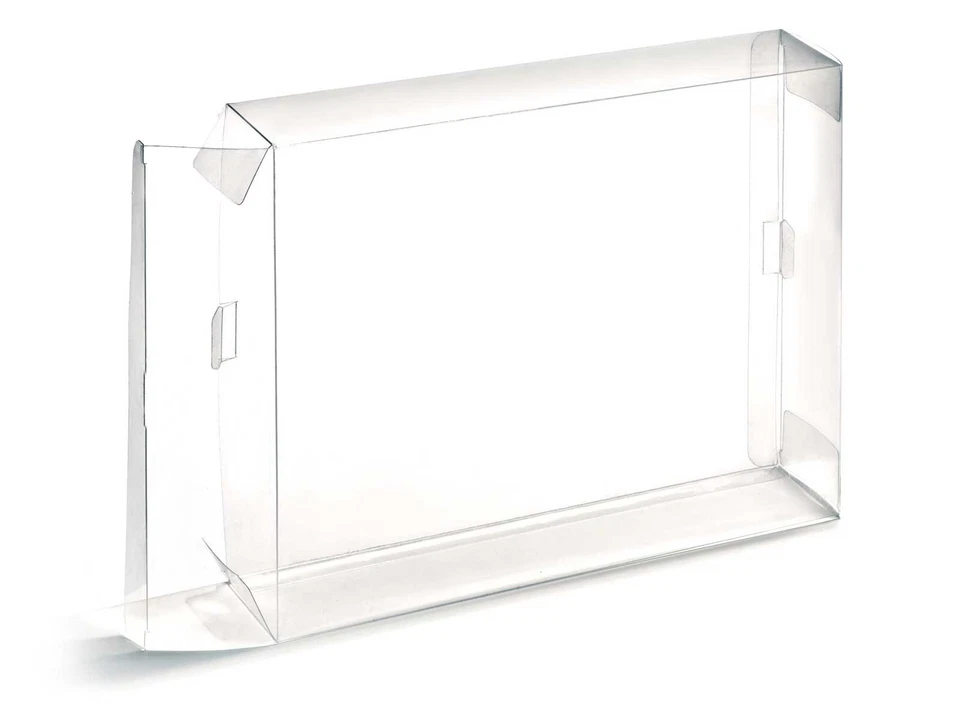 10 Boitiers de Protection Crystal Box Jeux Super Nintendo Nintendo 64 SNES 0,3mm - Photo 4/4