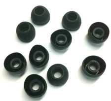 10 Replacement Rubber Earbud Tips Plugs for Sennheiser OCX685i OCX880 Earphones