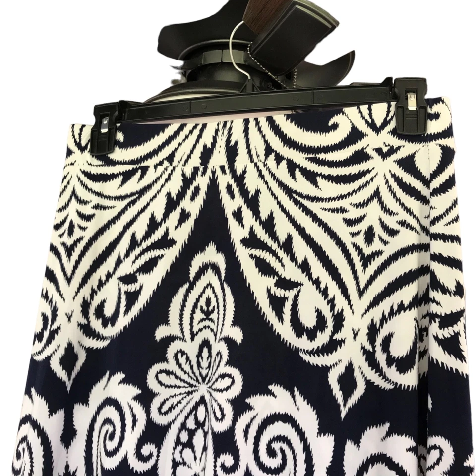 I.N.C. International Concept Geometric Maxi Sz PM Long  Skirt Bohemian Comfort - Image 2 of 3
