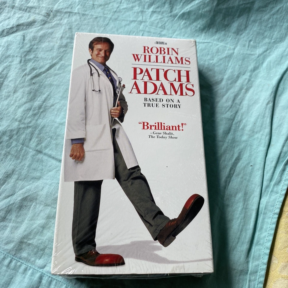 New Patch Adams 1999 VHS Movie Factory Sealed New Robin Williams - Image 2 of 4