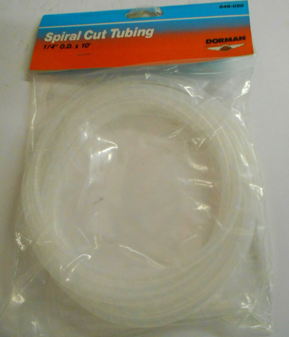Sprial Cut Tubing Wire Loom 1/4" ft Plastic Wire Loom Tubing Dorman 646